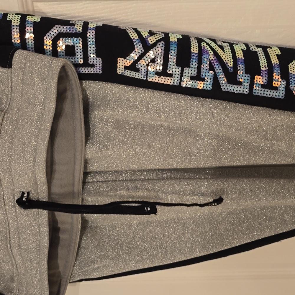 Pink Sequence Jogging Set Jacket Joggers Bling - image 6